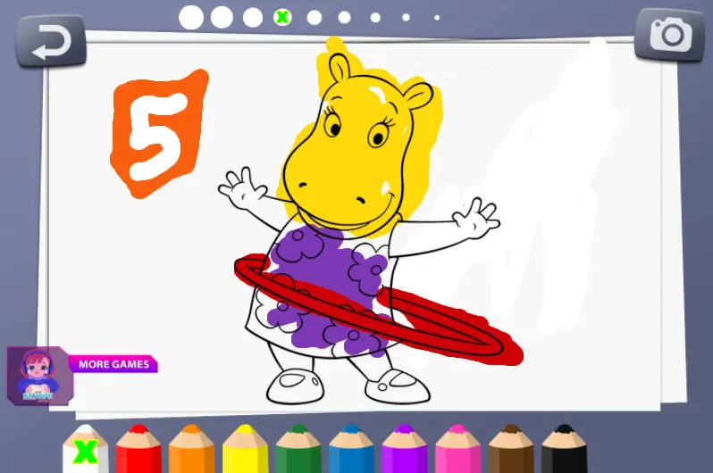 Kids Coloring Book: Super Anime