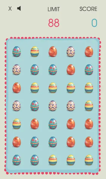 Happy Easter Eggs Match