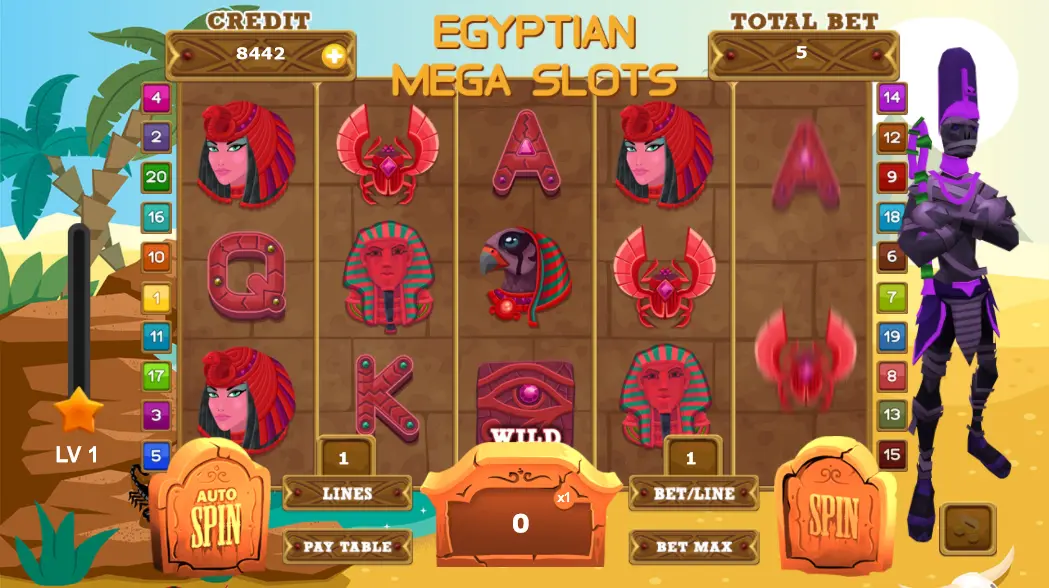 Egyptian Mega Slots