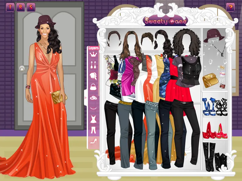 Alicia Keys Dress Up Game