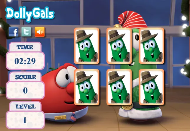 VeggieTales Memory Cards