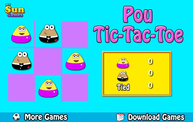 Pou Tic-Tac-Toe