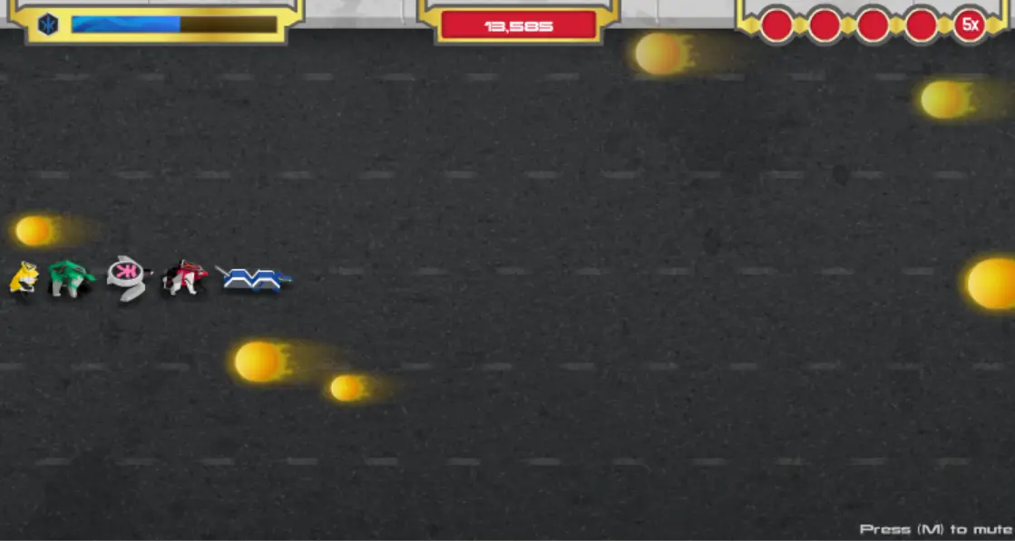 Power Rangers Samurai - Fireball Run