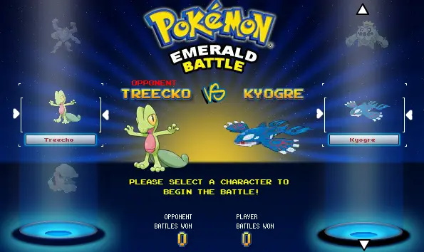 Pokémon Emerald Battle
