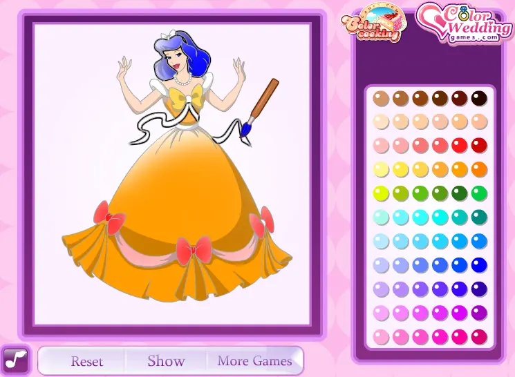 Cinderella Coloring