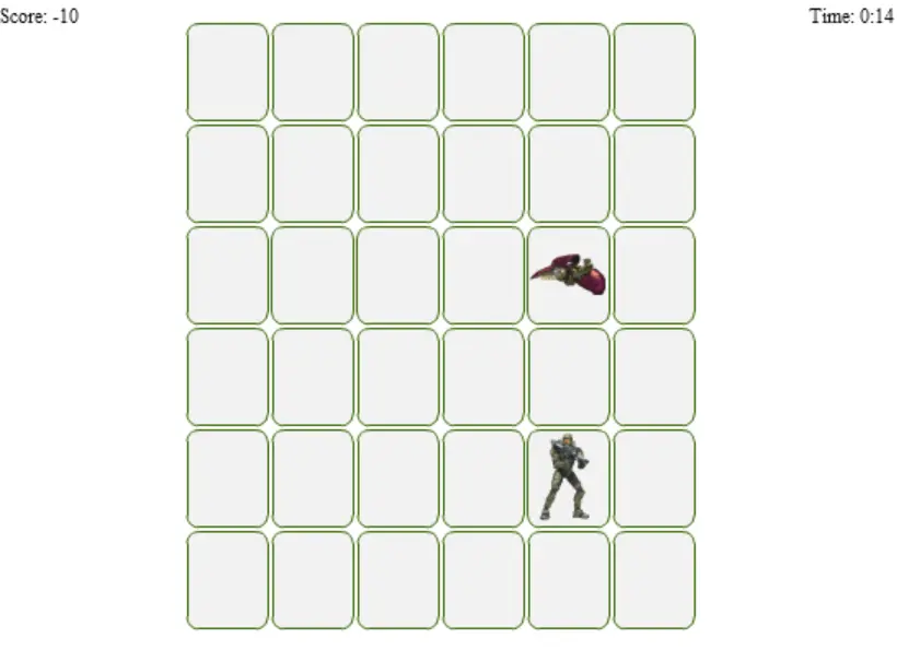 Halo Matching Game