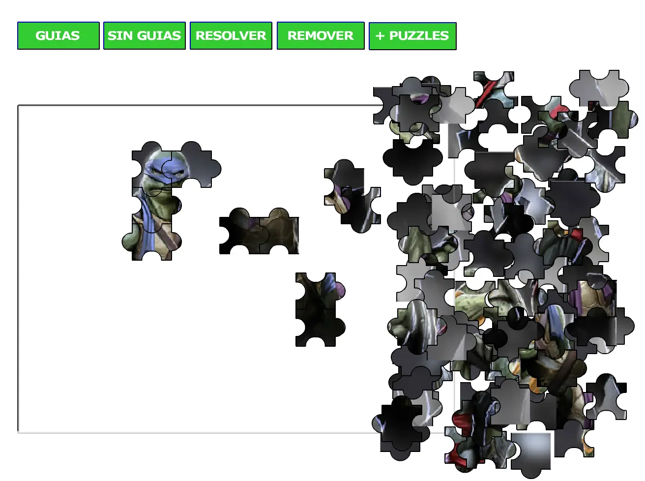 Ninja Turtles Puzzle