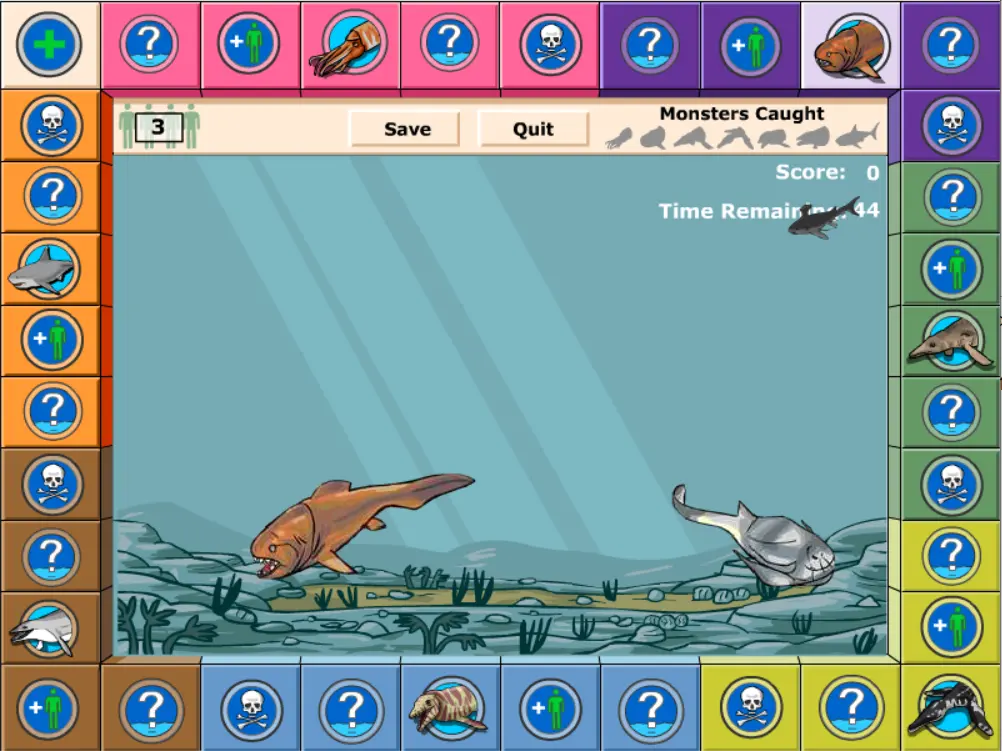 Sea Monsters adventure