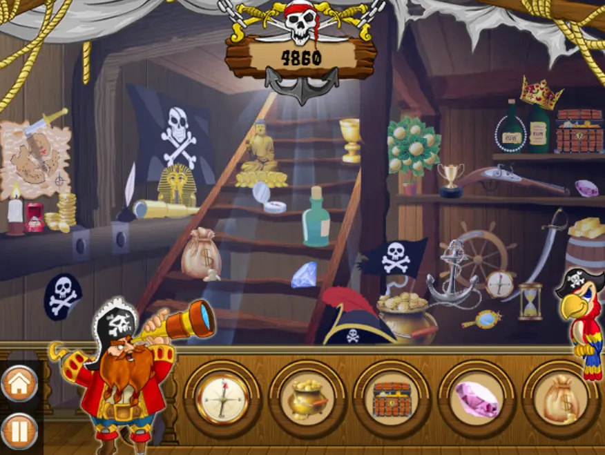 Hidden Objects Pirate Adventures