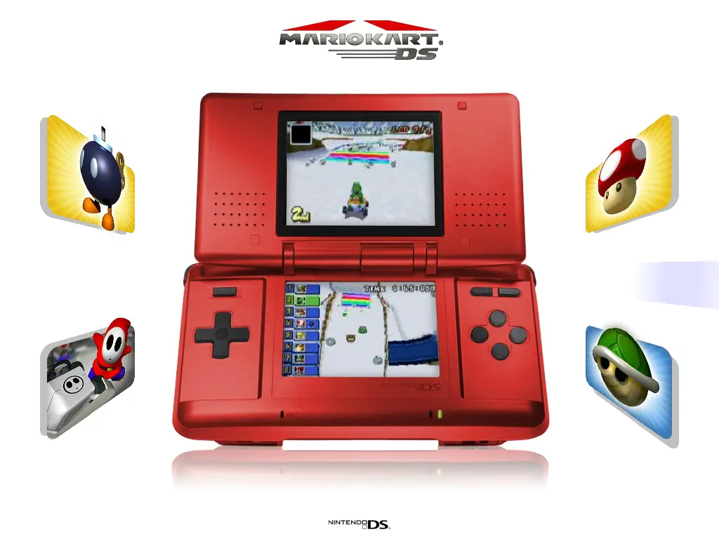 Mario Kart DS Screensaver