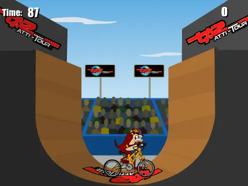 Extreme Taz BMX Halfpipe