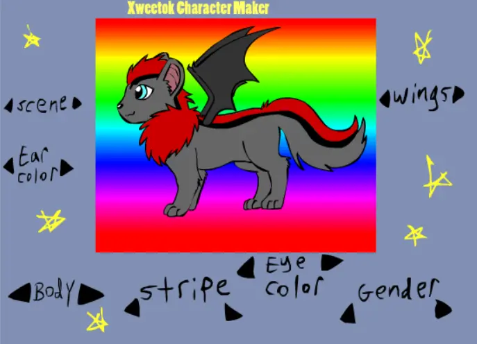 Xweetok Character Maker