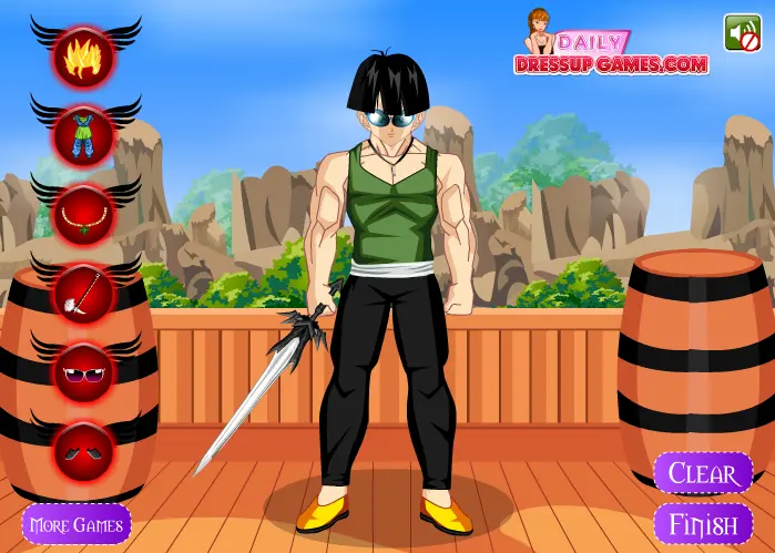 Gohan Training Dressup 2