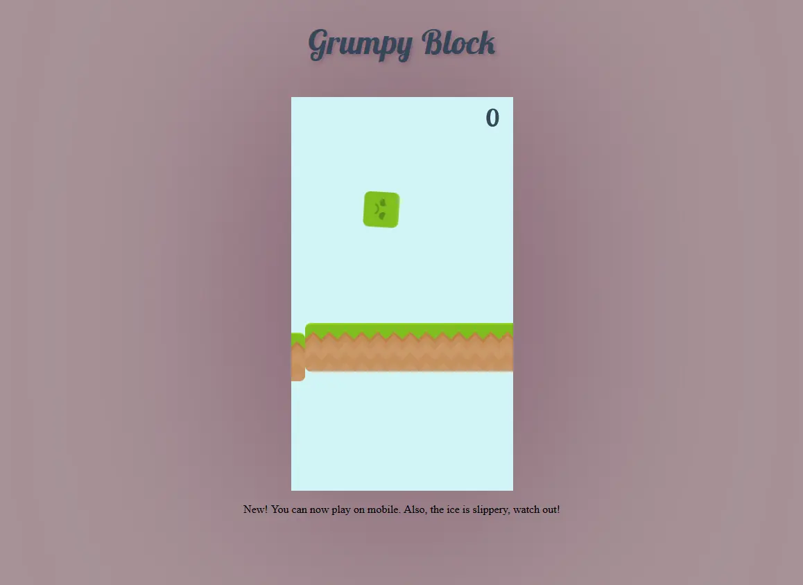 Grumpy Block