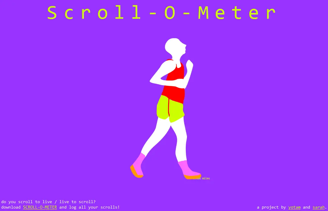 Scroll-o-Meter