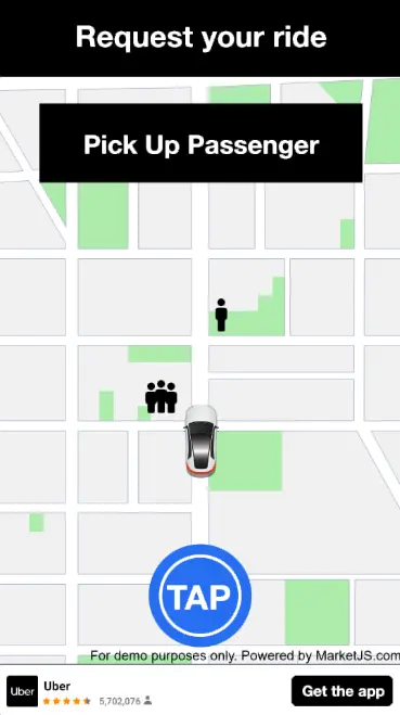 Uber Interactive Advertisement
