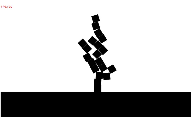 Shattering Box Physics Simulation