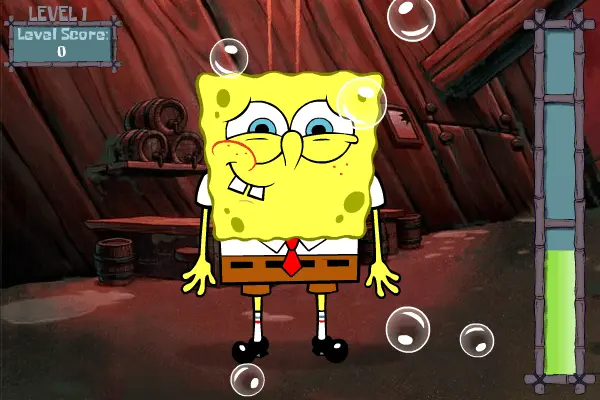 SpongeBob's Bubble Bustin' Game