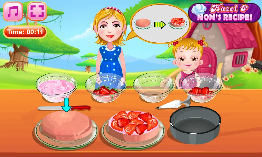 Strawberry Cake