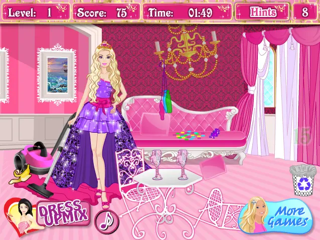 Princess Party Cleanup