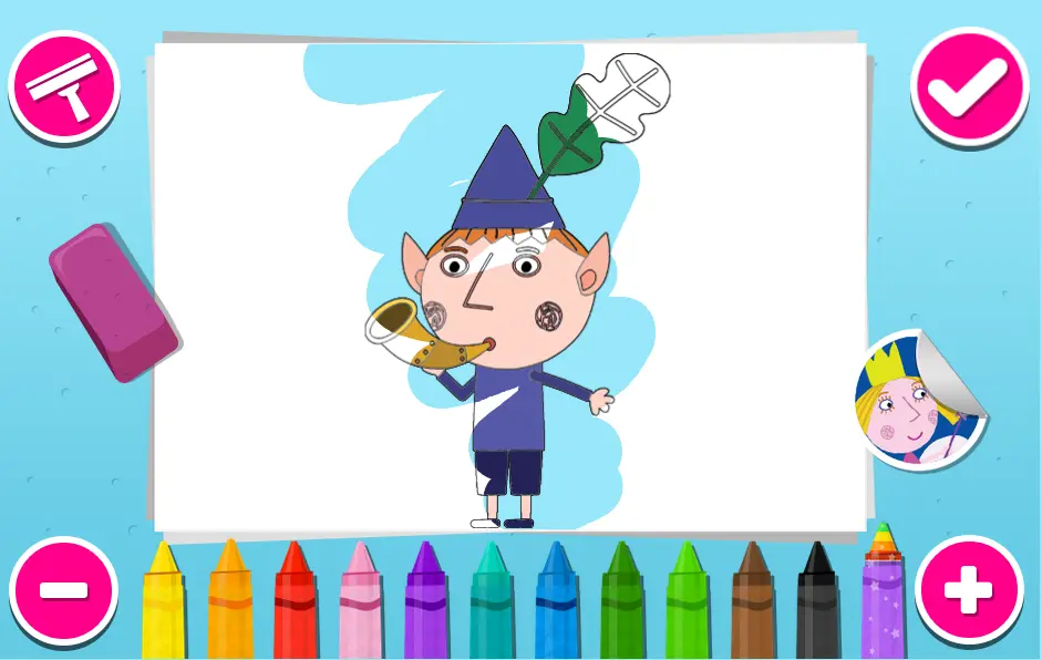 Ben & Holly's Little Kingdom: Colour In