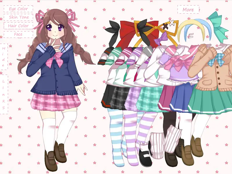 School Girl Dress Up