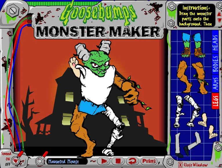 Goosebumps Monster Maker