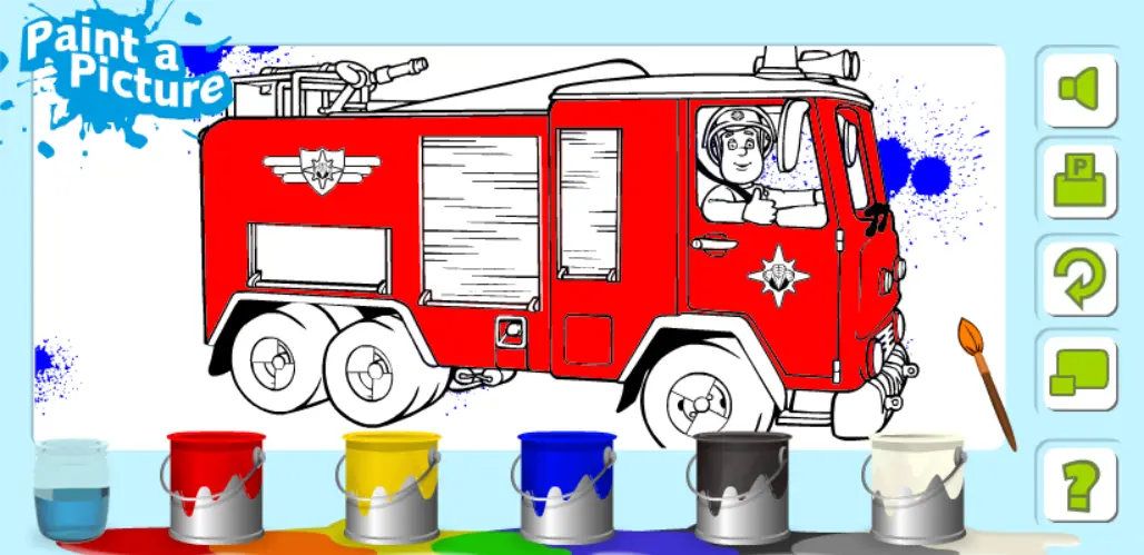 Fireman Sam: Paint a Picture