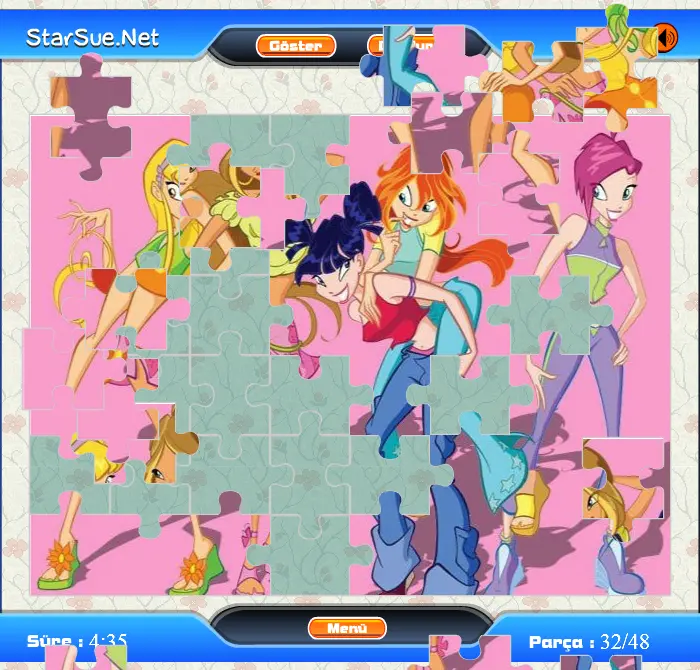 Winx Club Puzzle 2