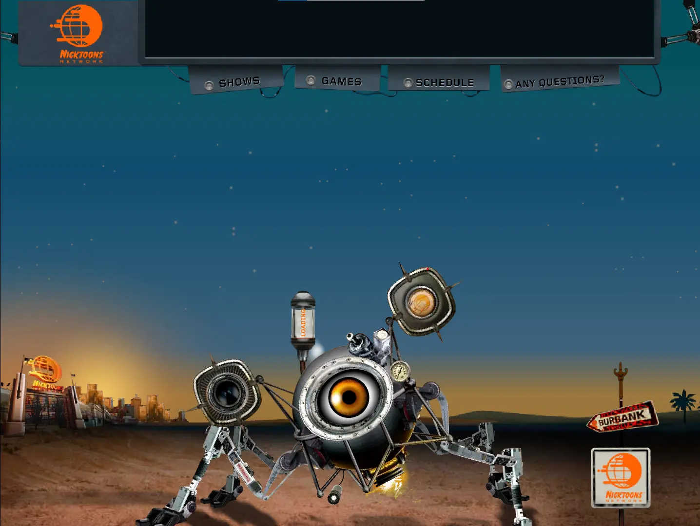 Nicktoons Network Website