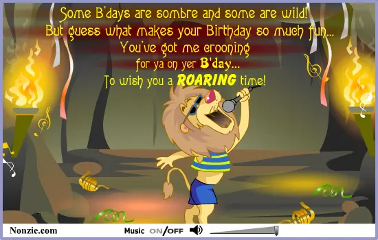 Nonzie.com Birthday Song 4