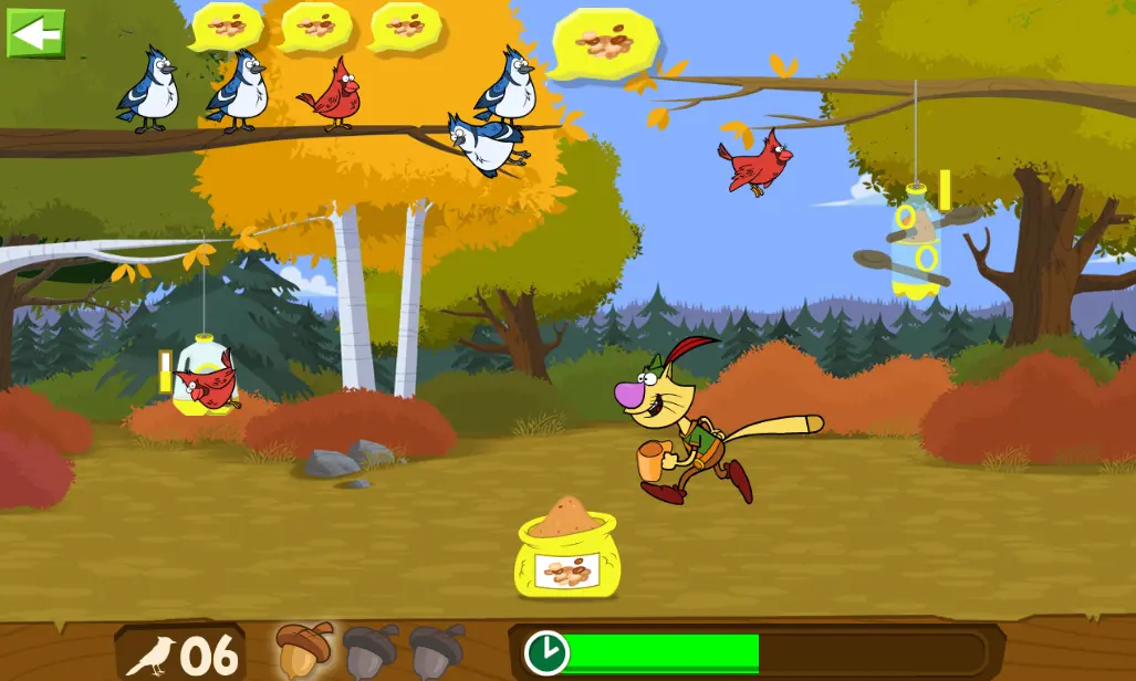 Nature Cat: Fine Feathered Feast