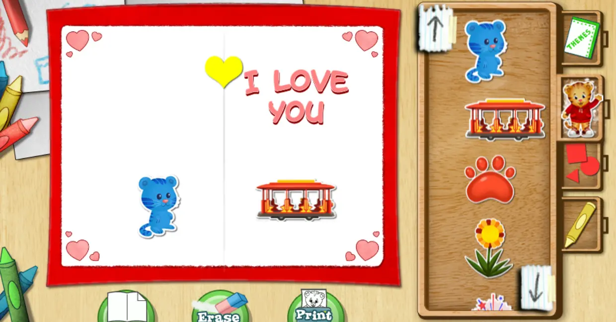 Daniel Tiger's Neighborhood: Make a Card