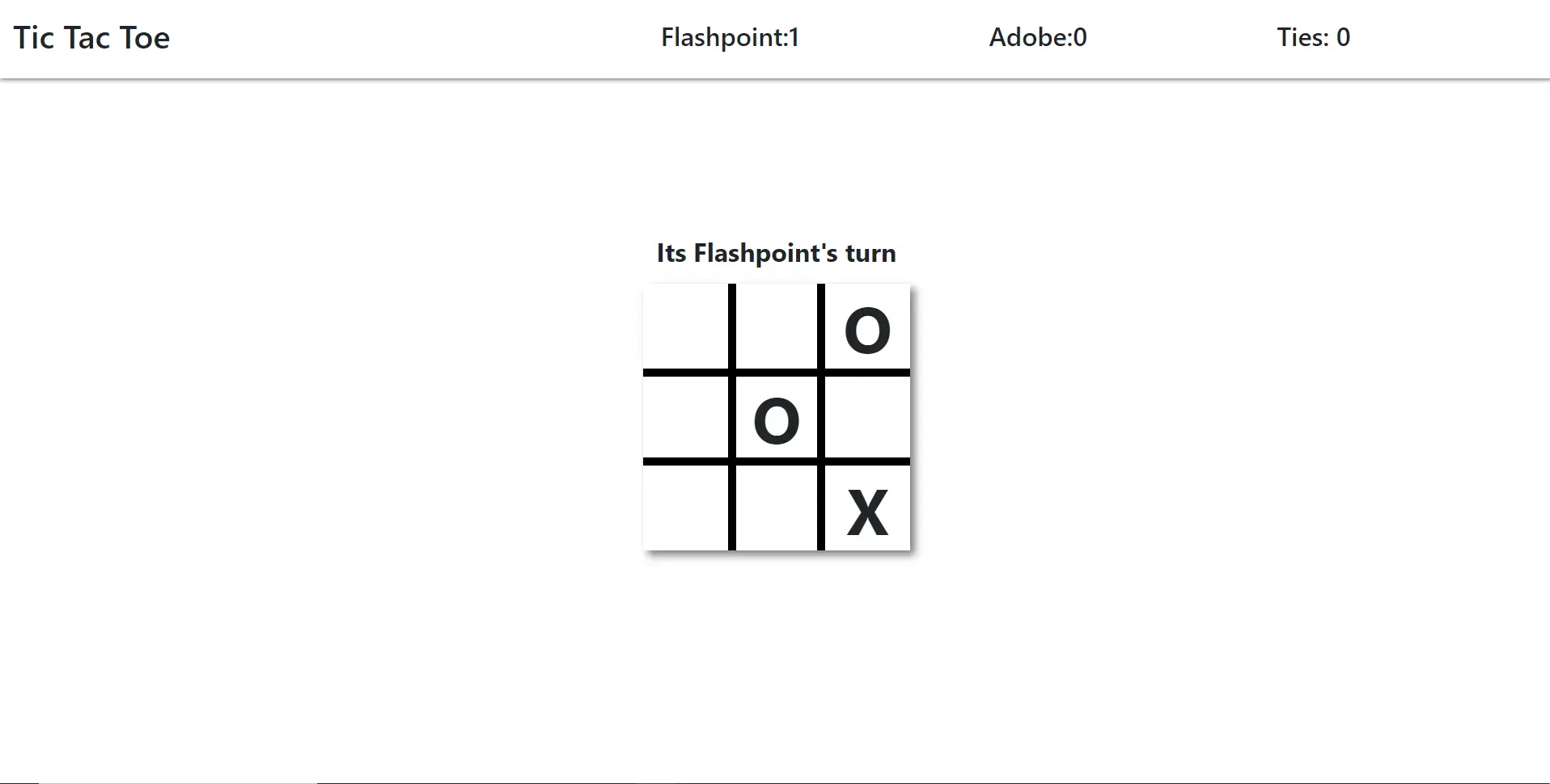 Tic Tac Toe