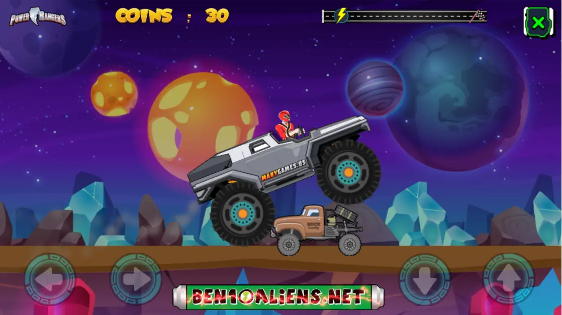 Power Rangers Crazy Truck