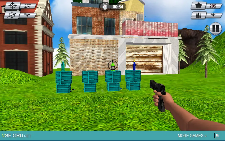 Bottle Shooting Games