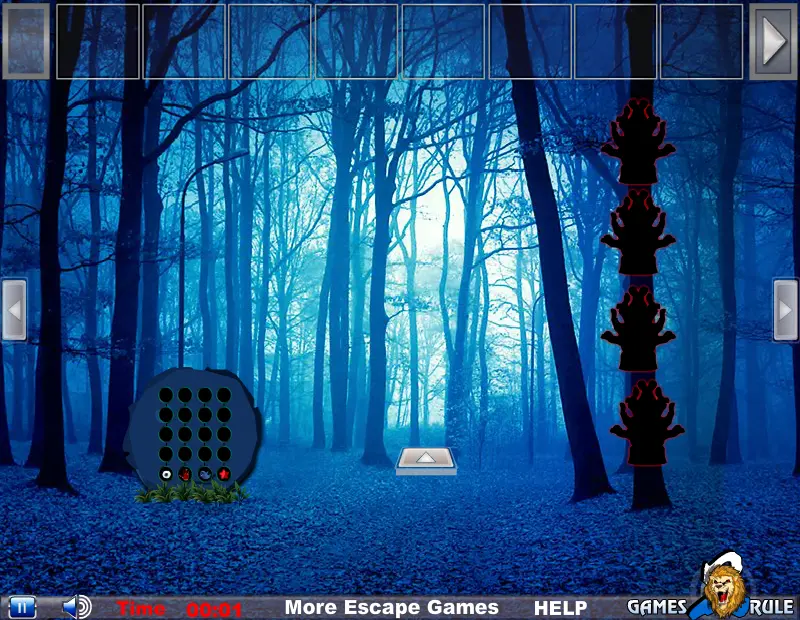 Creepy Ghost Forest Escape