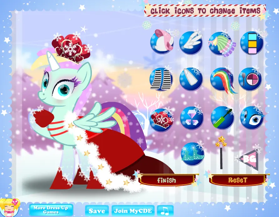 My Little Pony Winter Dress Up