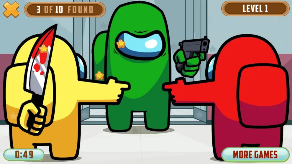 Among Us Hidden Stars