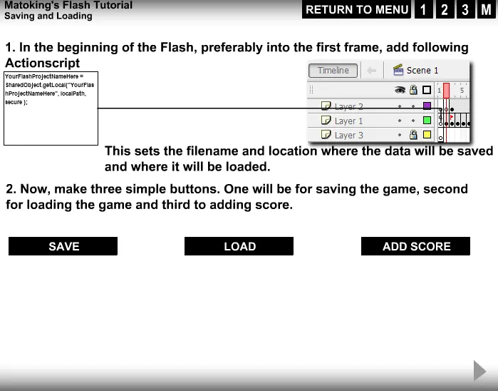 Matoking's Flash Tutorial (AS2)
