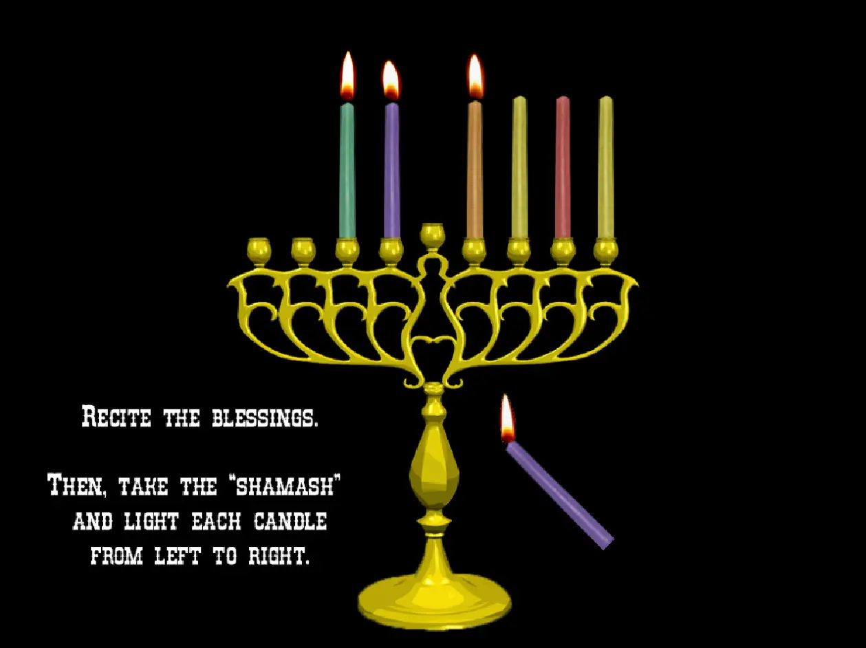 Virtual Menorah