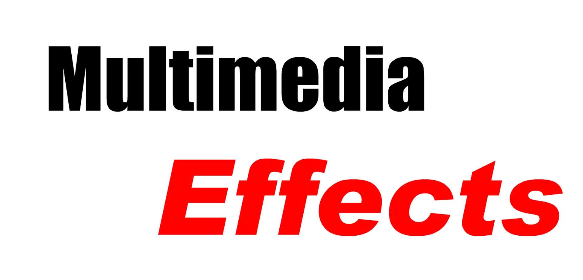 Triplets and Us - Multimedia Effects