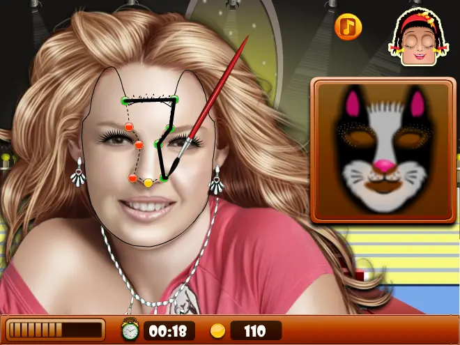 Star's Fun Face Art