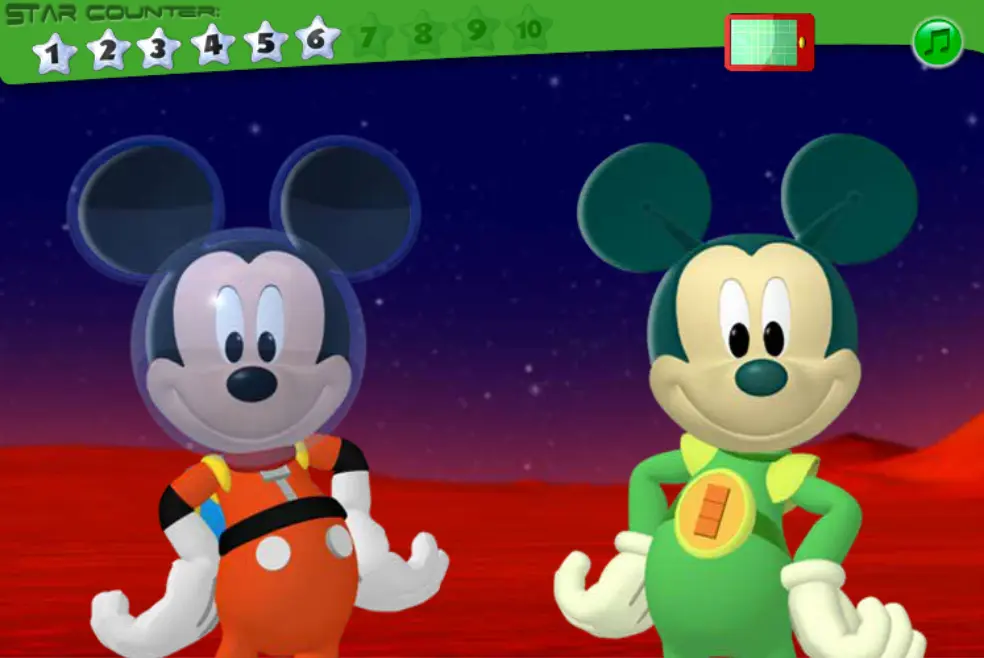 Mickey Mouse Clubhouse: Mickey's Out Of This World Treasure Hunt
