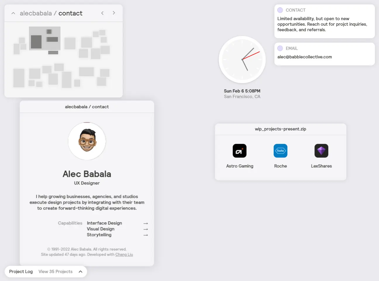 Alec Babala - UX Designer