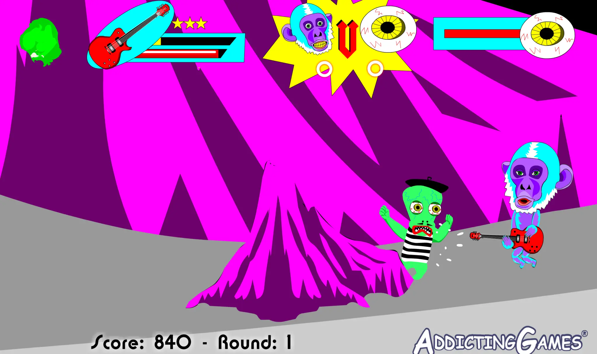 Rock and Roll Space Monkey