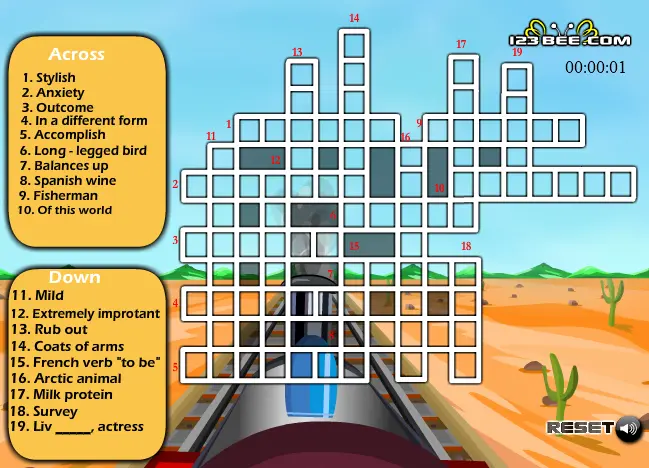 Crossword Game Play - 44