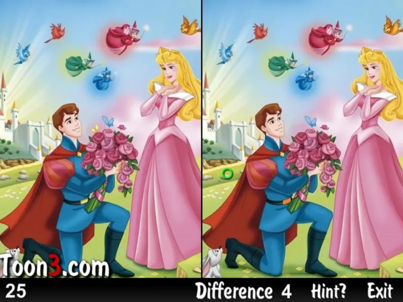 Sleeping Beauty See The Difference