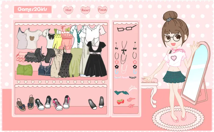 sweet girl dress up