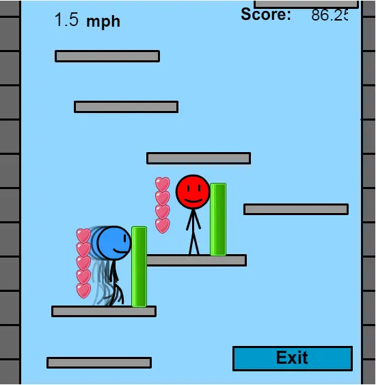 Get to the Top Although There Is No Top!: Multiplayer 3